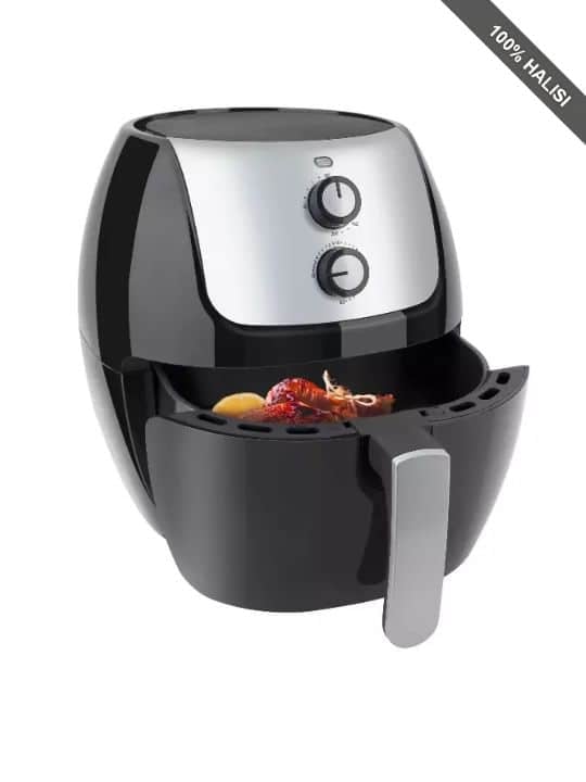 Decakila 8L Air Fryer 1700W Non-Stick Coating Overheating Protection Low Oil Fryer, Model KEEC040B