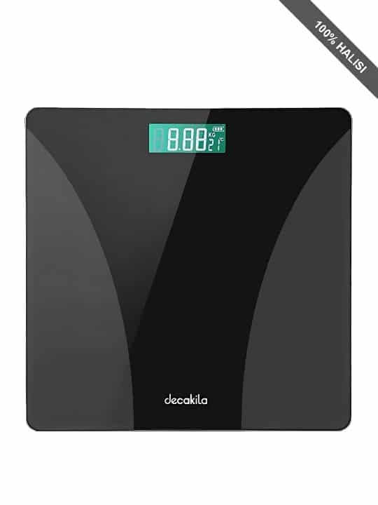Decakila Bathroom Scale 2.5-180KG Clear LED Display Body Weighing, Model KMTT038W