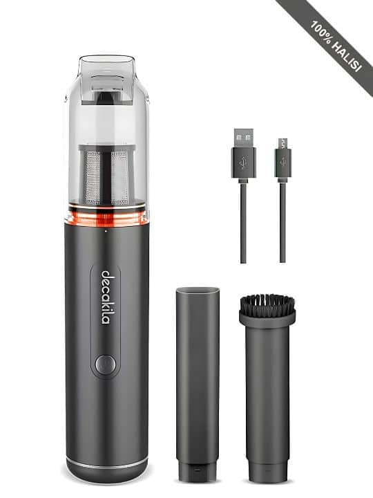 Decakila 90W w/USB Brushless Motor Portable Vacuum Cleaner, Model CMPV003B