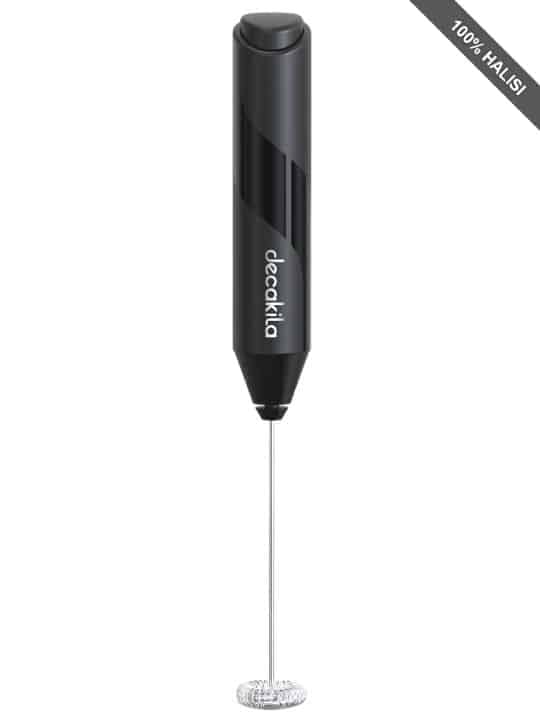 Decakila Battery Operated AA 1 Button Easy to Start Mini Whisker Foam Maker KMCF035B