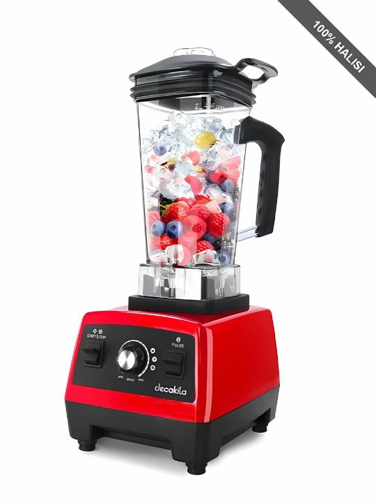 Decakila Powerful and Professional 2L Unbreakable Jar Multiple Speed 1600W Blender, KEJB031R