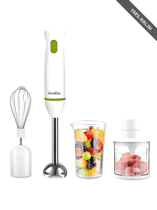 Decakila 4 in1 Multifunction 600W Chopper Bowl 350ML Hand Blender, KEJB038W