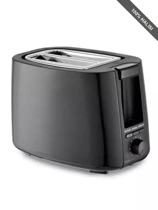 Decakila 7 Toast Variants Setting Browning Control Black Toaster 2 Slice 750W, KETS008B