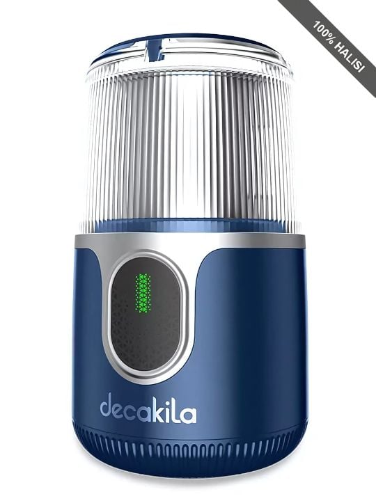 Decakila 2000 mAh Lithium Battery Rechargeable Safety Protection Coffee Grinder, Model KMCF022L
