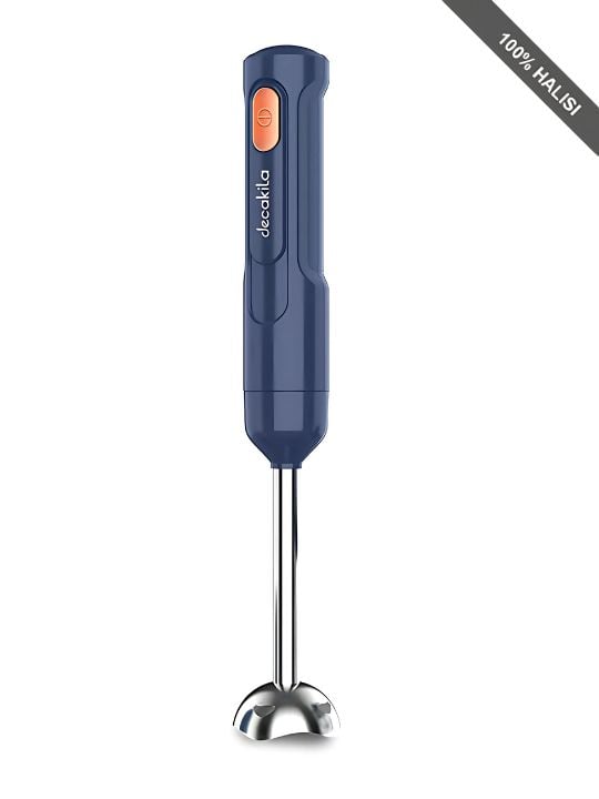 Decakila 60w Cordless Rechargeable 2 Stainless Steel Blades Hand Blender, KMJB037L