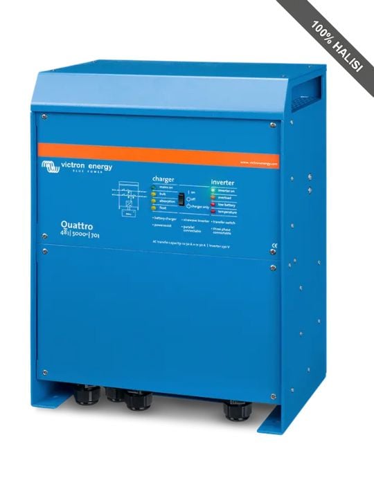 Victron Energy Quattro 5000VA 48V, 8000VA 48V,10,000 48V, & 15000VA 48V Inverter Charger
