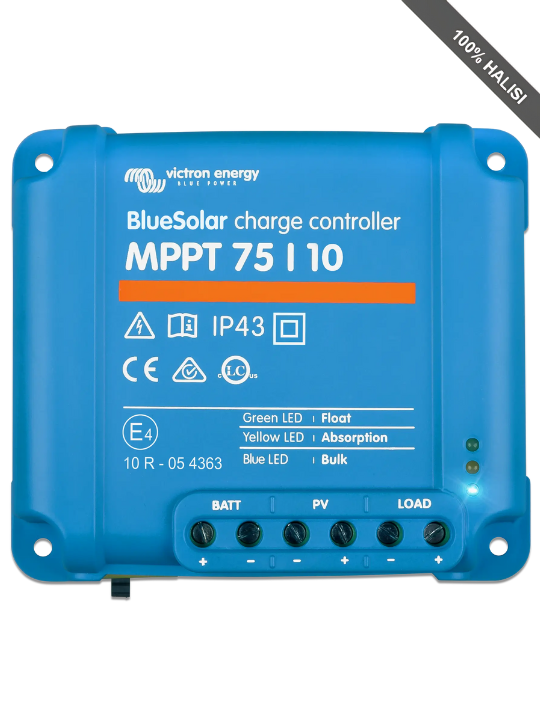 Victron Energy - BlueSolar MPPT 75/10, 75/15, 100/15, 100/30, 100/50, 150/35, 150/45 Charger Controllers