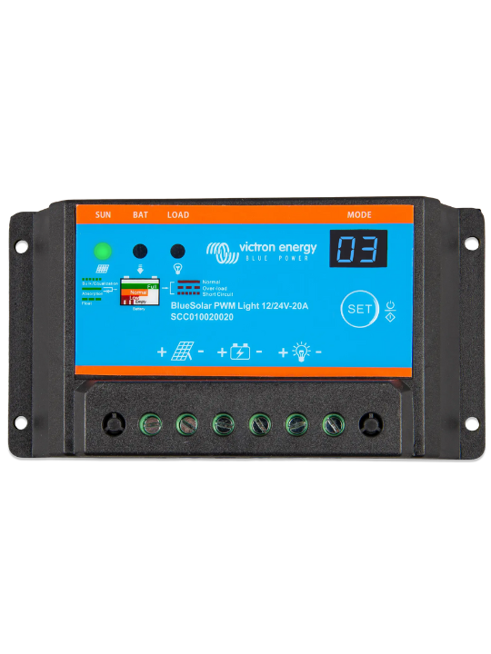 Victron Energy - BlueSolar PWM Light 10A, 20A, 30A Charger Controllers 3 Victron Energy - BlueSolar PWM Light 10A, 20A, 30A Charger Controllers - Image 2