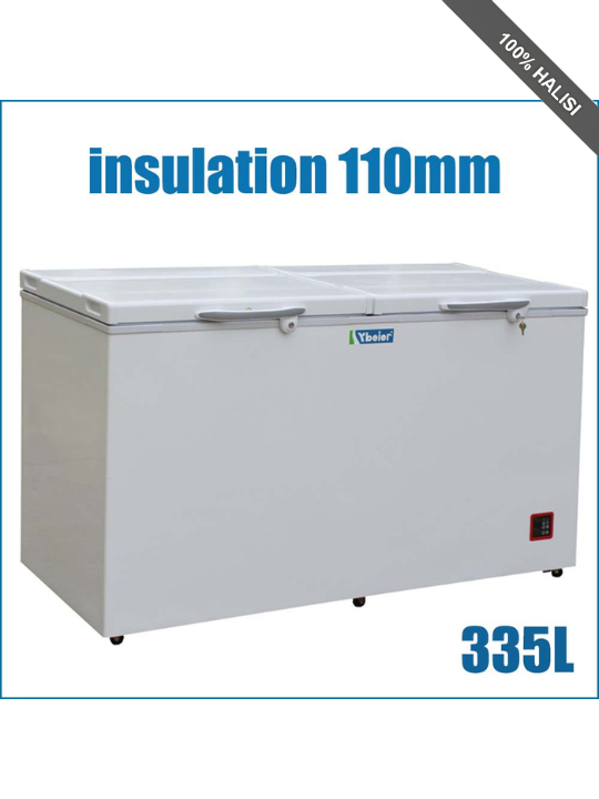 Beier BR335F 335 Litres Solar Power Freezer/Fridge (Can Work As A Freezer Or Fridge) - Chest Type