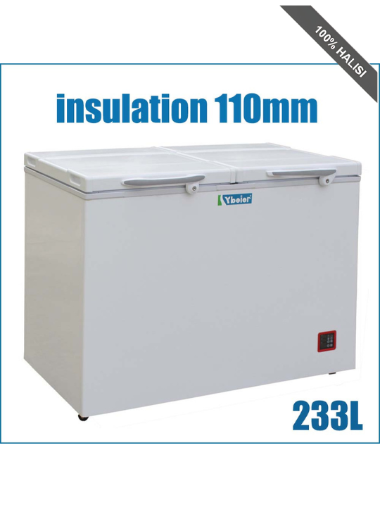 Beier BR233F 233 Litres Solar Power Freezer/Fridge (Can Work As A Freezer Or Fridge) - Chest Type