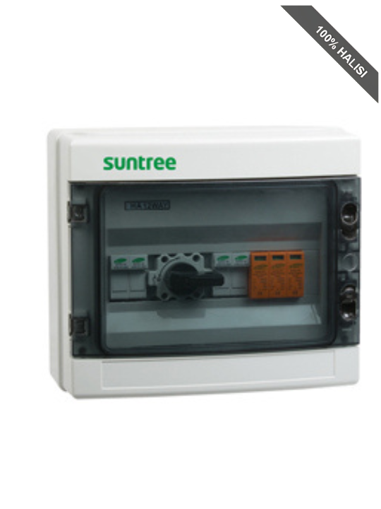Suntree SHLX-PV4/2 DC 4 Way 2 Outputs DC Combiner Box (1000V, 20A Fuse, 63A Disconnect)